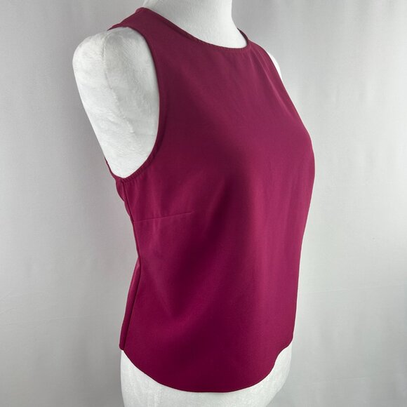 Icône Chic Raspberry Magenta Structured Sleeveless Top – Medium - Picture 1 of 9